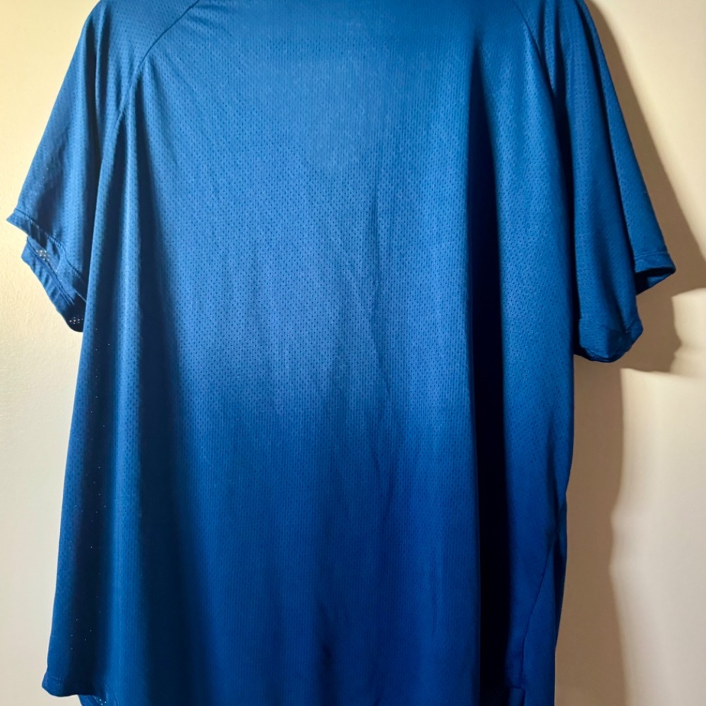 Los Angeles Dodgers Women’s Henley Jersey Top – Majestic MLB Licensed - Picture 3 of 5
